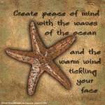 Tuscan ShellsCreate Peace Of Mind by Debbie Dewitt