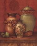 Tuscan Urns II - Mini by Pamela Gladding