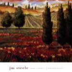 Tuscany In Bloom III by JM Steele