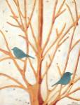 Two Birds In an Orange Tree by Ninalee Irani