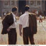 Two Gentlemen in Milan by Aldo Balding