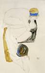 Two Reclining Figures, 1912 by Egon Schiele