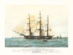 U.S. 44-Gun Frigate Constitution by Harold Wylie