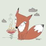 Un Renard Dans La Cours by Sylvie Demers