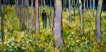 Undergrowth with Two Figures, 1890 by Vincent van Gogh