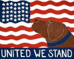 United We Stand Choc by Stephen Huneck