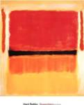 Untitled (Violet, Black, Orange, Yellow on White and Red), 1949 by Marc Rothko