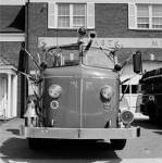 USA, New York, East Meadow, Fire engine