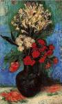 Vase with Carnations and Other Flowers, 1886 by Vincent van Gogh