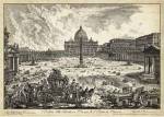 Veduta della Basilica di S.Pietro by Francesco Piranesi