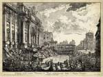 Veduta della Vasta Fontana di Trevi by Francesco Piranesi