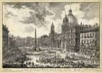 Veduta di Piazza Navona by Francesco Piranesi