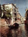Venetian Gondola by R. Santoro