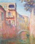 Venice - Rio de Santa Salute, 1908 by Claude Monet