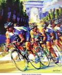 Victory on the Champs Elyses (11 x 14) by Malcolm Farley