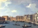 View Of The Canal Of Santa Chiara by Giovanni Antonio Canaletto