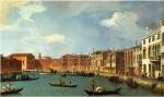 View of the Canal of Santa Chiara, Venice by Giovanni Antonio Canaletto