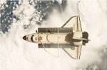 View of the Space Shuttle Discovery
