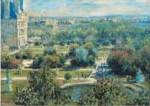 View of Tuileries Gardens by Claude Monet