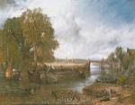 View on the Stour near Dedham by John Constable