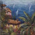 View Through Palms by Malcolm Surridge