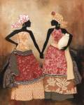 Village Women I by Carol Robinson