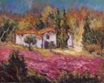 Vineyards In Provence I by Manfred Kuhnert