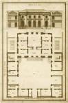 Vintage Building & Plan I by Jean F. De Neufforge