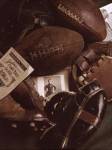 Vintage Football (Sepia) by Bruce Curtis