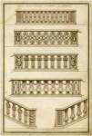 Vintage Gate Design I by Jean F. De Neufforge