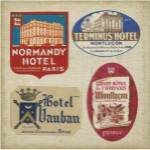 Vintage Travel Collage III by Vision Studios