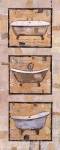 Vintage Tubs I by Kate & Liz Pope