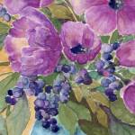 Violets And Berries by Yachal Design