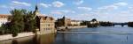 Vltava River, Prague, Czech Republic by Panoramic Images