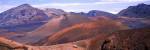 Volcanic landscape with mountains in the background, Haleakala National Park, Maui, Hawaii, USA by Panoramic Images
