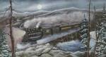 Wabash Train by D. Morgan