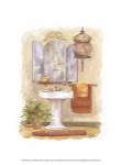 Watercolor Bath in Spice I by Jerianne Van Dijk