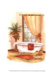 Watercolor Bath in Spice II by Jerianne Van Dijk