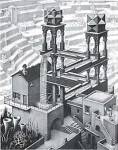 Waterfall by M.C. Escher