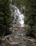 Waterfall In Teton by Gordon Semmens