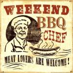 Weekend BBQ chef by Pela Studio
