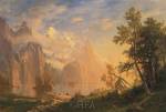 Western Landscape by Albert Bierstadt