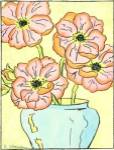 Whimsical Flowers I by Nancy Slocum