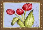Whimsical Flowers IV by Julia Minasian