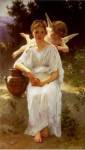 Whisperings of Love, c.1889 by William Adolphe Bouguereau
