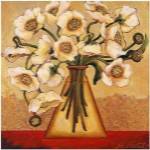 White Autumn Poppies by Shelly Bartek