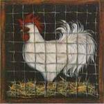 White Rooster by Jessica Fries
