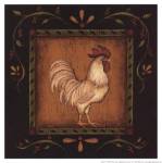 White Rooster I by Kim Lewis
