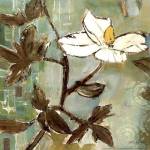 White Trellis I by Lisa Snow Lady