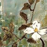White Trellis III by Lisa Snow Lady